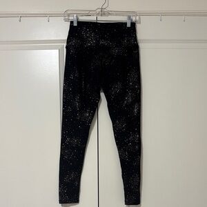 Beyond Yoga Black Starry Leggings